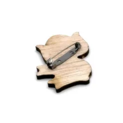 Tulipános kokárda háta