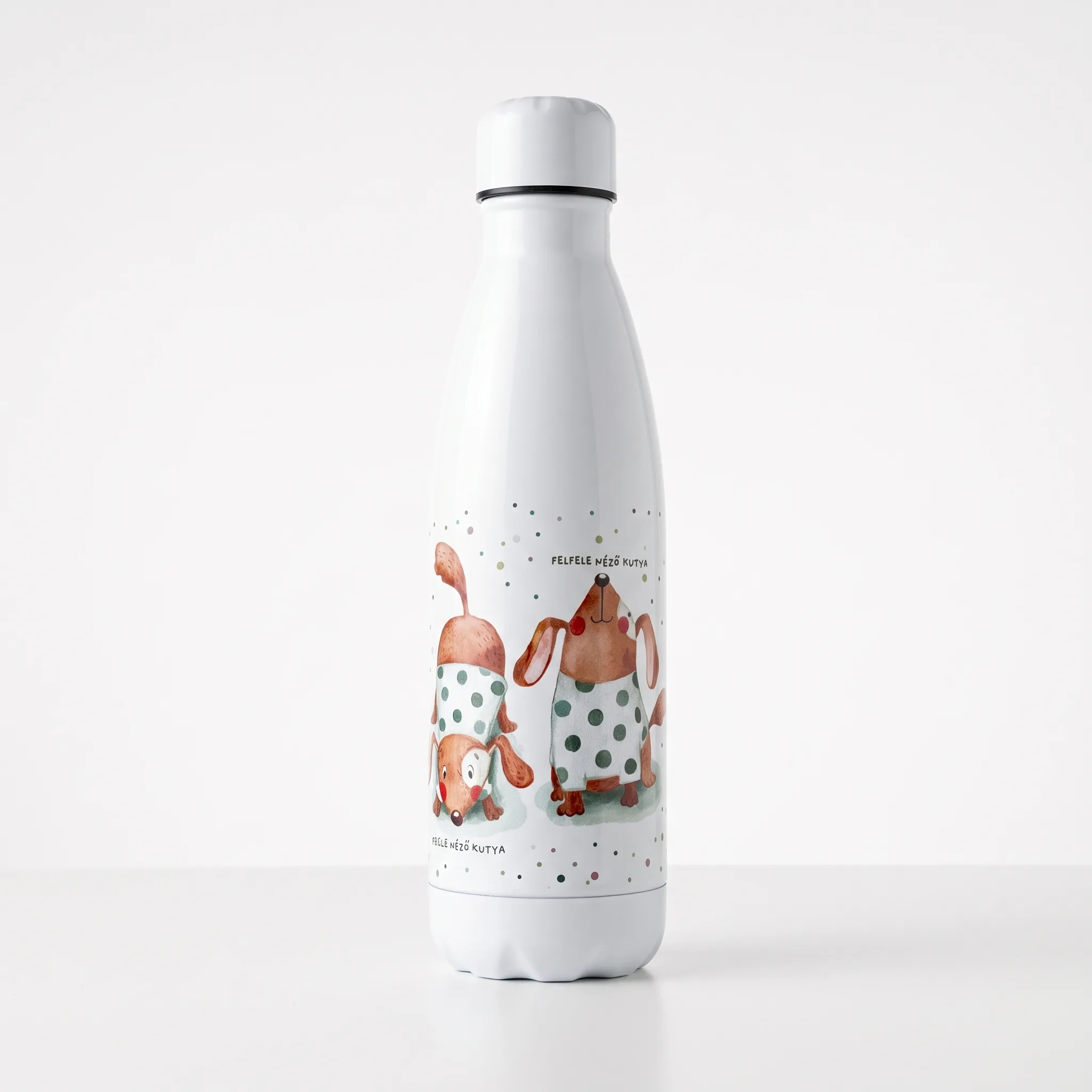 Lefele és felfele néző kutya, 700 ml