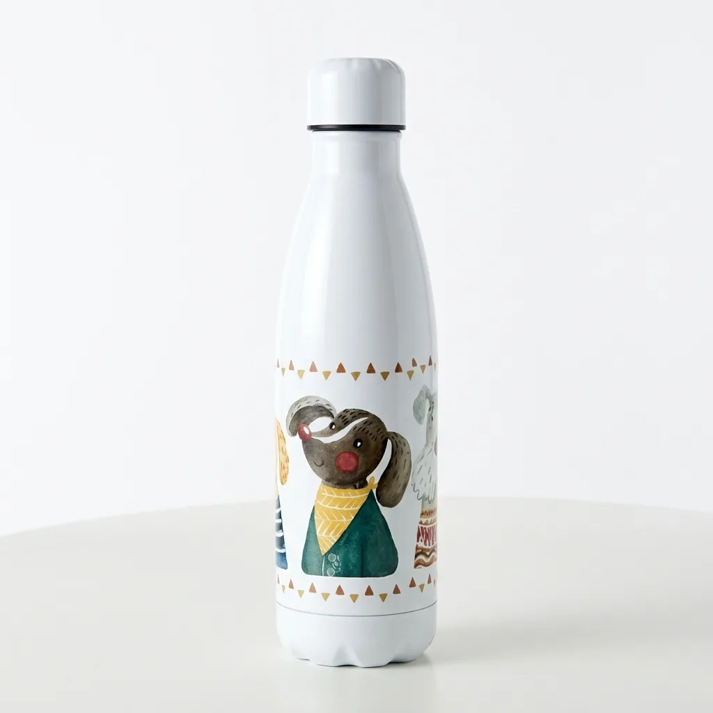 A négy jó barát- Rozsdamenetes acél kulacs, 700 ml - Image 3